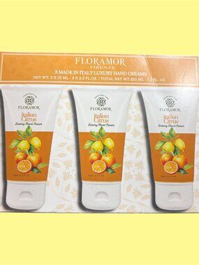 FLORAMOR LUXURY HAND CREAM 3 IN A BOX